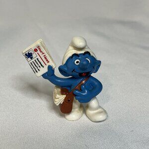 20458 Smurf Journal Newspaper Boy Peyo HTF Rare Germany 1998